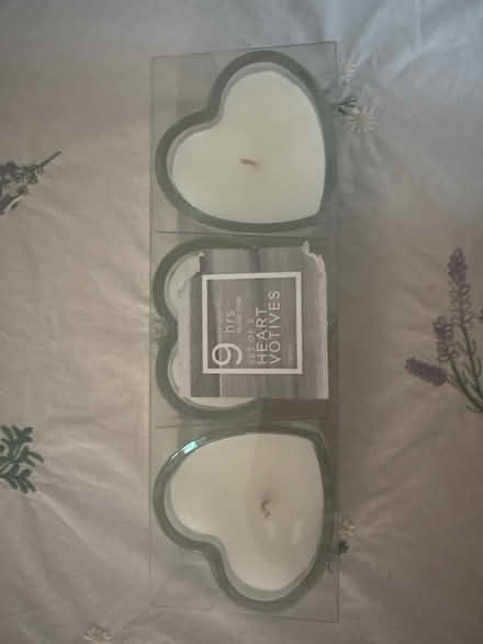 Photo of free Heart shaped candles (Carshalton, SM5) #1