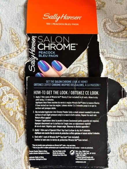 Photo of free 2 Sally Hansen Nail Chrome Kits (Broadway Terrace Rockridge) #2