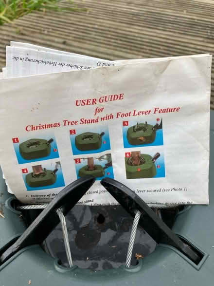 Photo of free Clamp stand for real Christmas tree (Oulton, Lowestoft NR32) #2