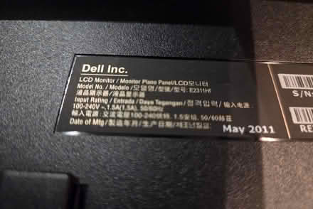 Photo of free Dell Monitor (W3) #4