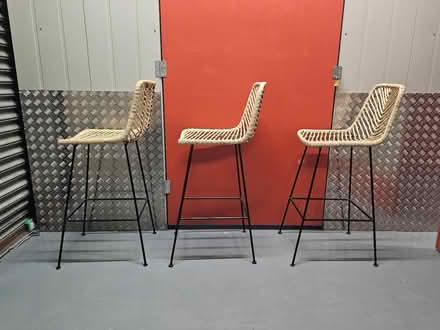 Photo of free 3 bar stools (Bath) #2