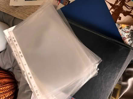 Photo of free 4 Files & plastic pockets (Bromley BR2) #1