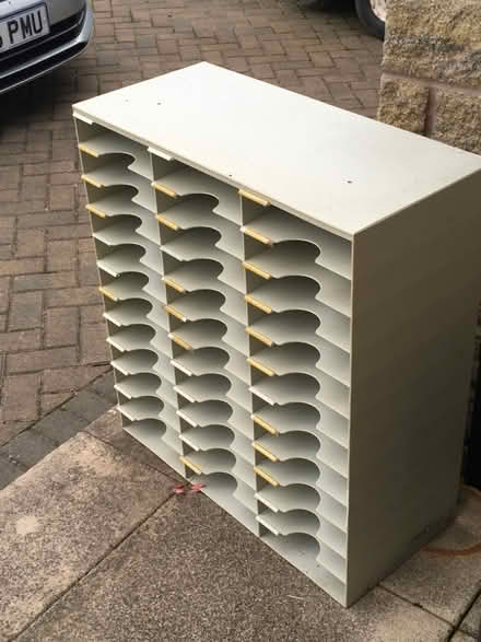 Photo of free A4 Multiple (36) Section Sorting/Filing/Storage Cabinet (Chapel-en-le-Frith SK23) #1