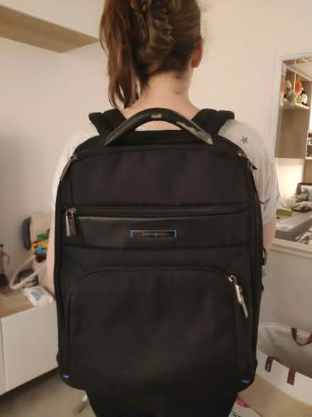 Photo of free Black Samsonite Rucksack (Kingsmere, Bicester, OX26) #2