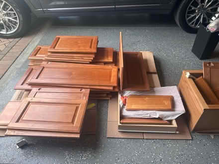 Photo of free kitchen cabinet doors (North Wheaton) #3