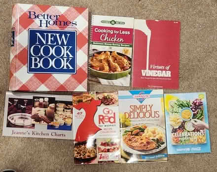 Photo of free Set of 7 Cookbooks #1