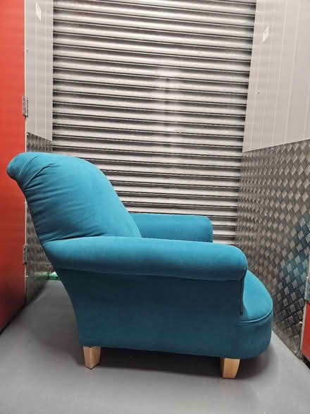 Photo of free Velvet armchair (Bath) #3