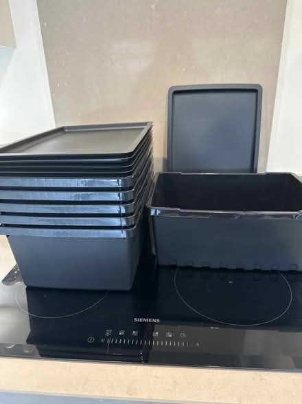 Photo of free 6 brand new IKEA Uppsnofsad storage boxes (Woodford SK7) #1