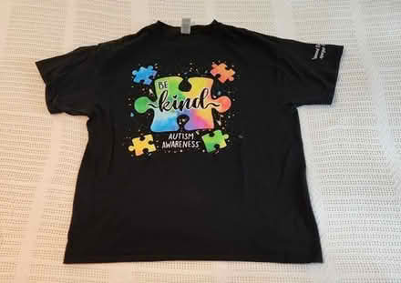 Photo of free Autism Awareness T-shirt, Adult Large #1