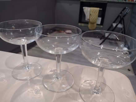 Photo of free Assorted glasses for champagne, beer and water (Llanishen CF14) #1