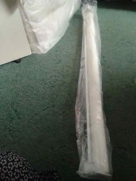 Photo of free white retractable gate (Askew Road W12) #3