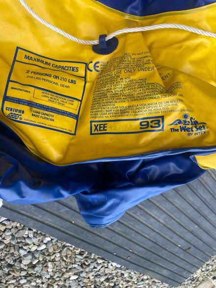 Photo of free Inflatable Dingy with oars (Dutton PR3) #2