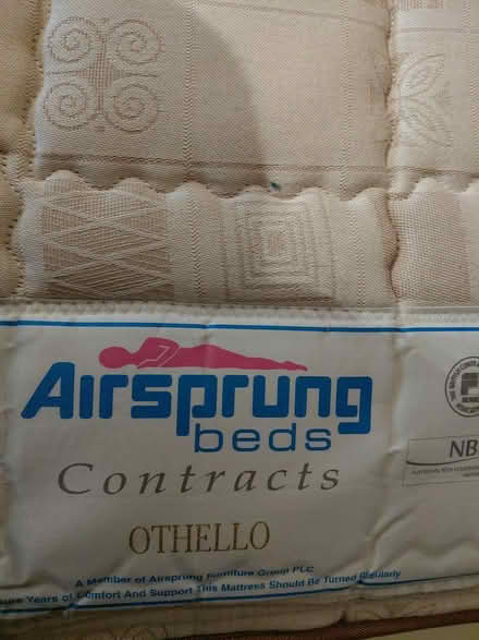 Photo of free Double mattress and topper (Brandon, Coventry) #1