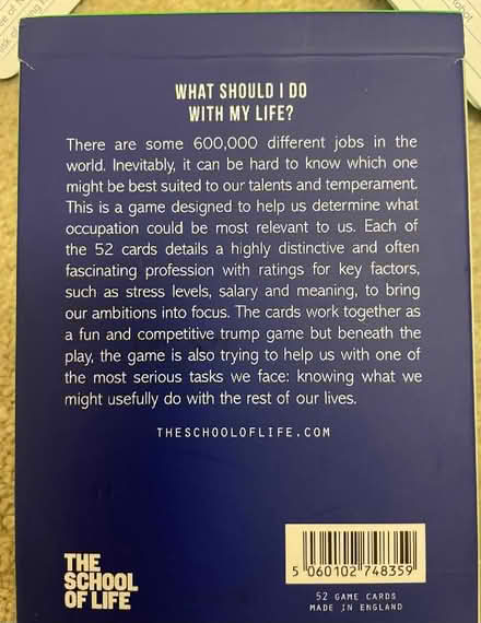 Photo of free Cards - what should I do with my life? (Charlton SE18) #2