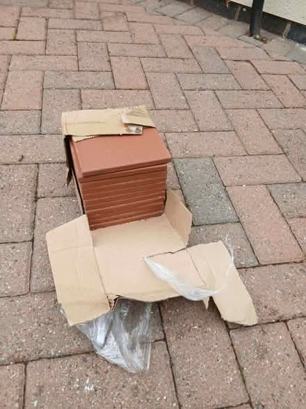 Photo of free Red Quarry Tiles (Bainton) #1