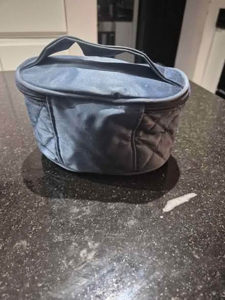 Photo of free Blue make up bag (Chadwell Heath) #2