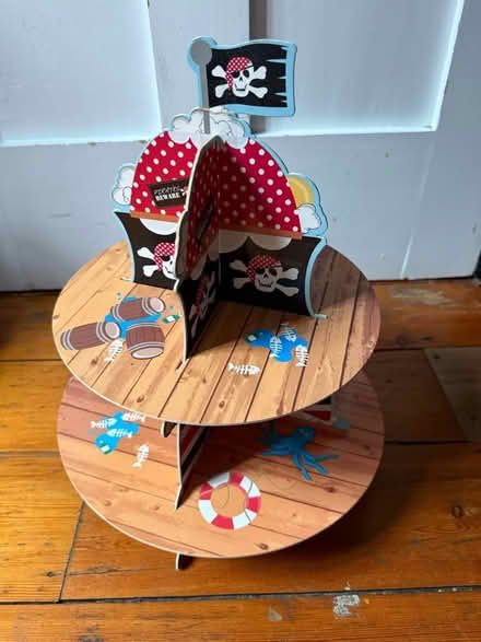 Photo of free Pirates cupcake stand packs flat (Summertown OX2) #1