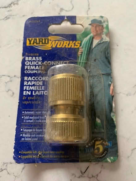 Photo of free Brass quick connect female coupling (Orleans - Chapel Hill South) #1
