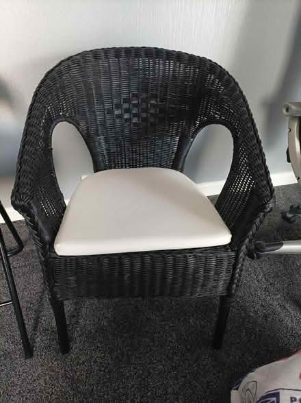 Photo of free 2 x cane garden chairs (Gosport PO13. BRIDGEMARY) #1