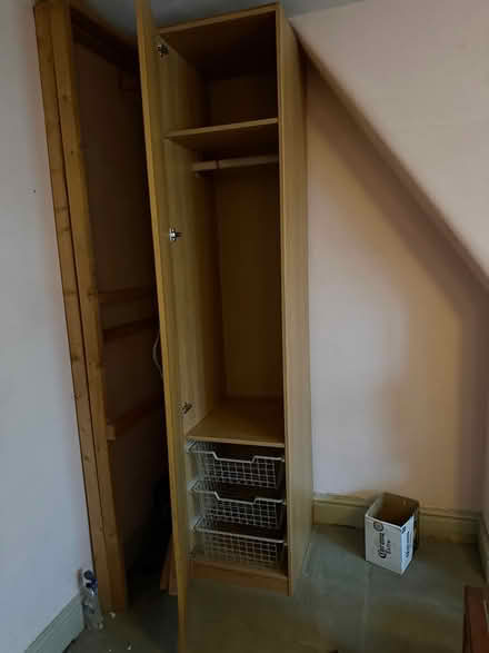 Photo of free Tall single wardrobe unit (Belsize Park NW3) #1