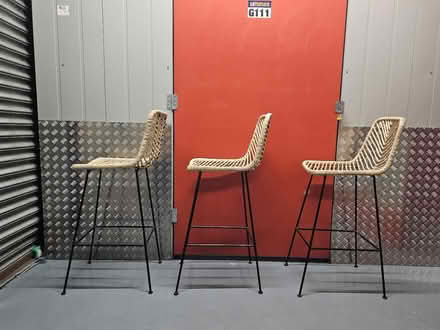 Photo of free 3 bar stools (Bath) #3
