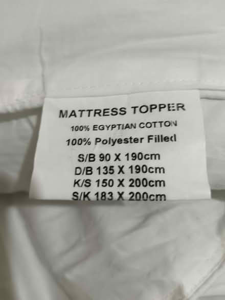 Photo of free Mattress topper (SW15 Putney Vale) #3