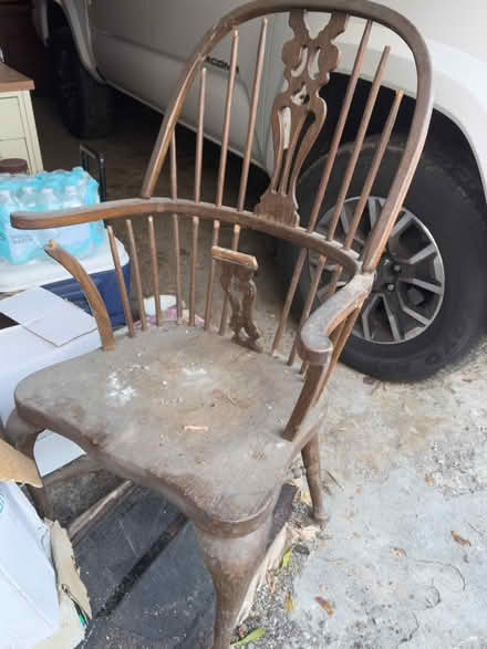 Photo of free Dusty old chair for project (Cortland) #1