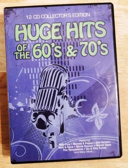 Photo of free 12 CD Box Set - Huge Hits Of The 60's & 70's. (Vale LA1) #2
