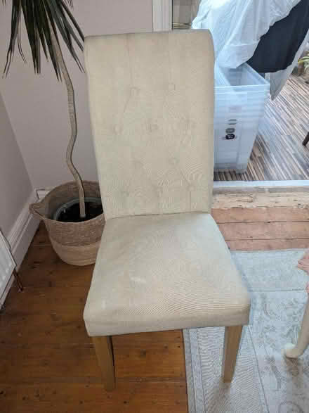 Photo of free 6x Cream Dining Chairs (Stanton CH63) #1
