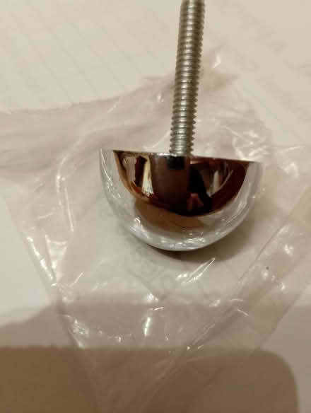 Photo of free Brand new polished chrome shielded door stops (CO11) #2