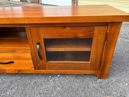Photo of free Solid wood TV cabinet (Leighton Buzzard LU7) #2