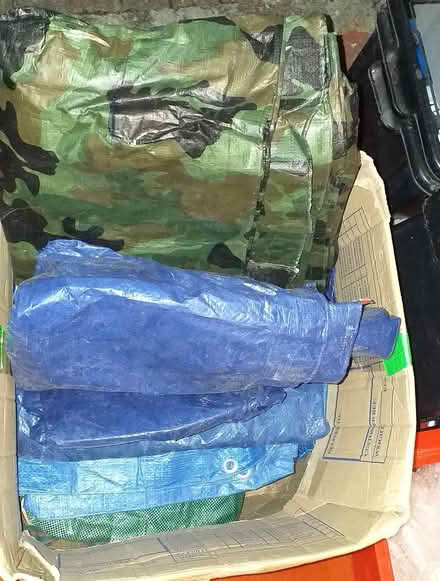 Photo of free x3 Tarpaulins + x2 Garden bags (Litchard, Bridgend CF31) #2