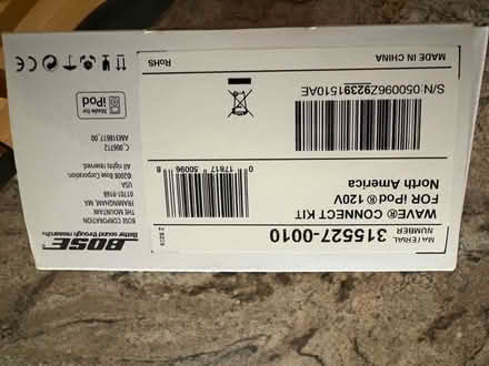 Photo of free Bose iPod wave connect kit (Aurora near Eola & NY) #3