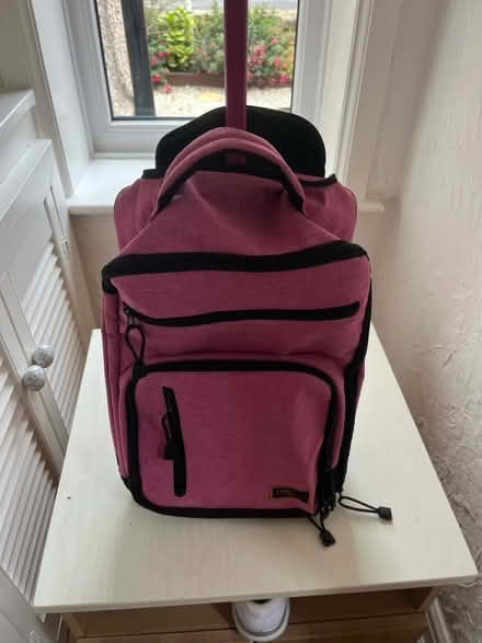 Photo of free Small pink cabin suitcase (Keighley) #1