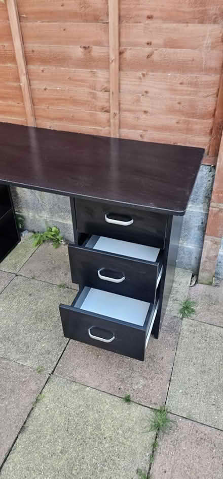 Photo of free Black desk (Stonebridge BA11) #4