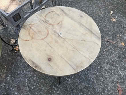 Photo of free Outdoor tables for refinishing (Johnson’s Ferry & Oak road) #2