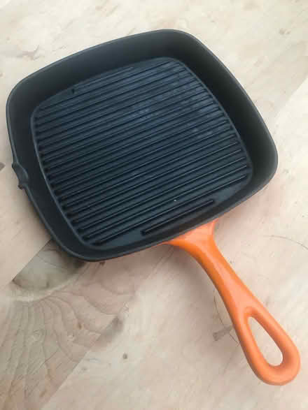 Photo of free Cast Iron Griddle Pan (Wirksworth DE4) #1