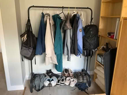 Photo of free Clothes hanging rail. Freestanding (Jesmond Park East NE7) #1