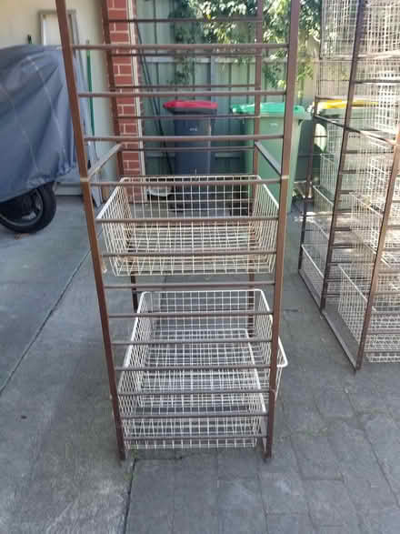 Photo of free ELFA baskets (shelf units) (Central Albury) #2
