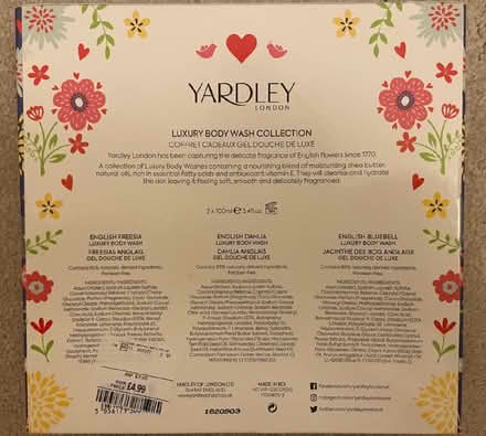 Photo of free Yardley luxury bodywash set (Charlton SE18) #2
