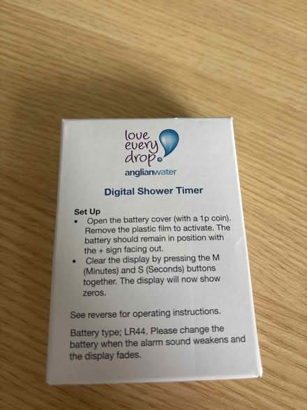 Photo of free Digital shower timer (Hampton Peterborough) #1