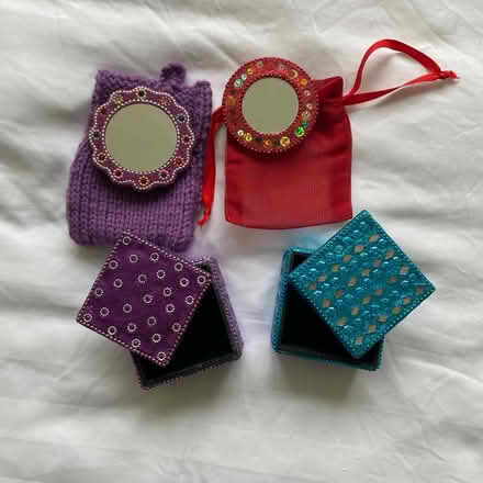 Photo of free Decorated mirrors and boxes (Bethesda, MD) #1