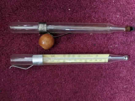 Photo of free two glass candy thermometers (Ann Arbor near Hillside Terr.) #1