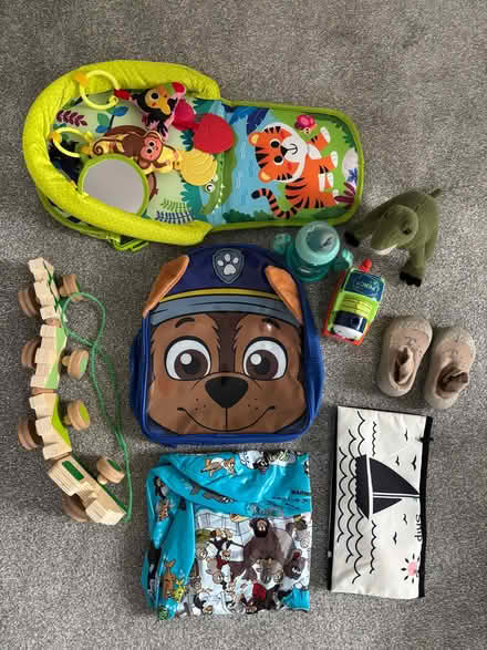Photo of free Bag of misc baby/young toddler items (Cookridge LS16) #1