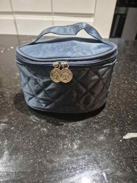 Photo of free Blue make up bag (Chadwell Heath) #1