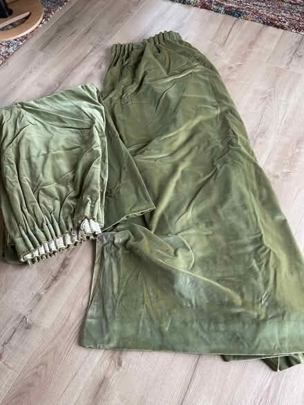 Photo of free Velvet curtains (Grange-over-Sands LA11) #1