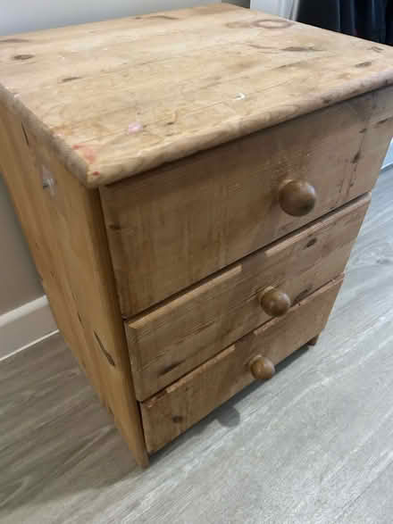 Photo of free Bed side cabinet pine (KT10) #1