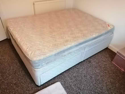 Photo of free 4 drawer double bed with mattress (Beeston Rylands NG9) #1