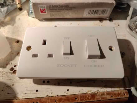 Photo of free Cooker switch and mains socket unit (Bohemia TN37) #2