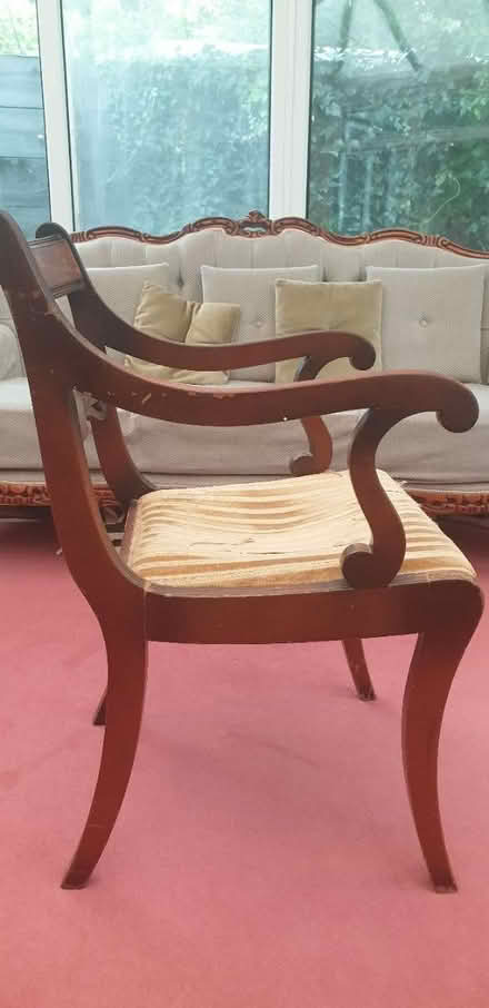 Photo of free Wooden chair (ME8) #2
